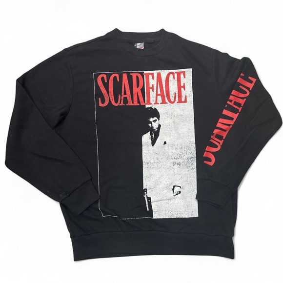 Scarface Black Sweater Large - Picture 1 of 5
